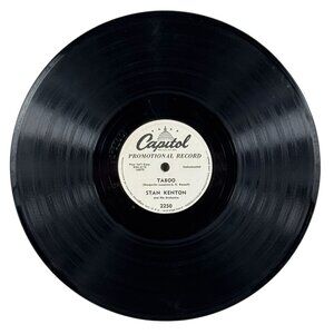 Stan Kenton - Taboo / Lonesome Train - 2250 Capitol Promo - 10" Shellac 78 RPM